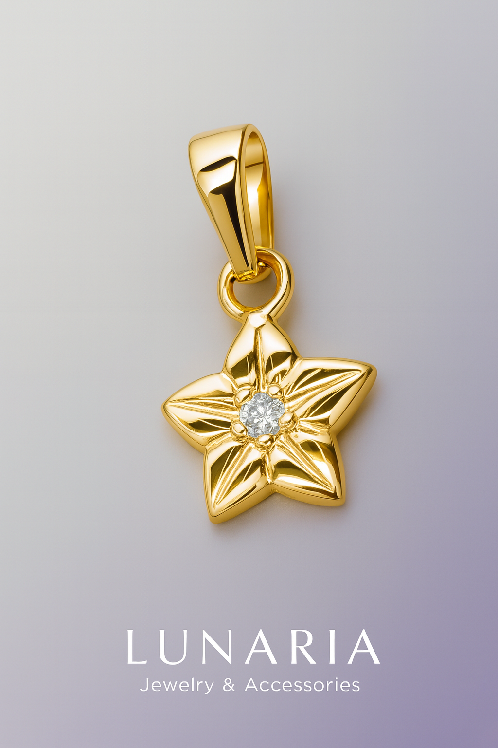 Dije Estrella Diamantada