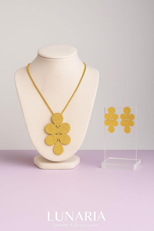 Set de Collar y aretes