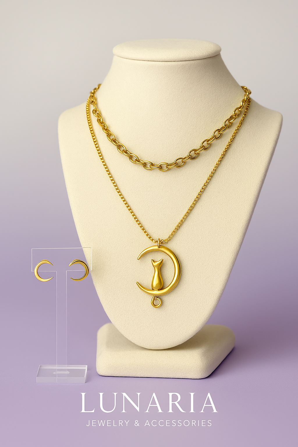 Set de Collar y aretes