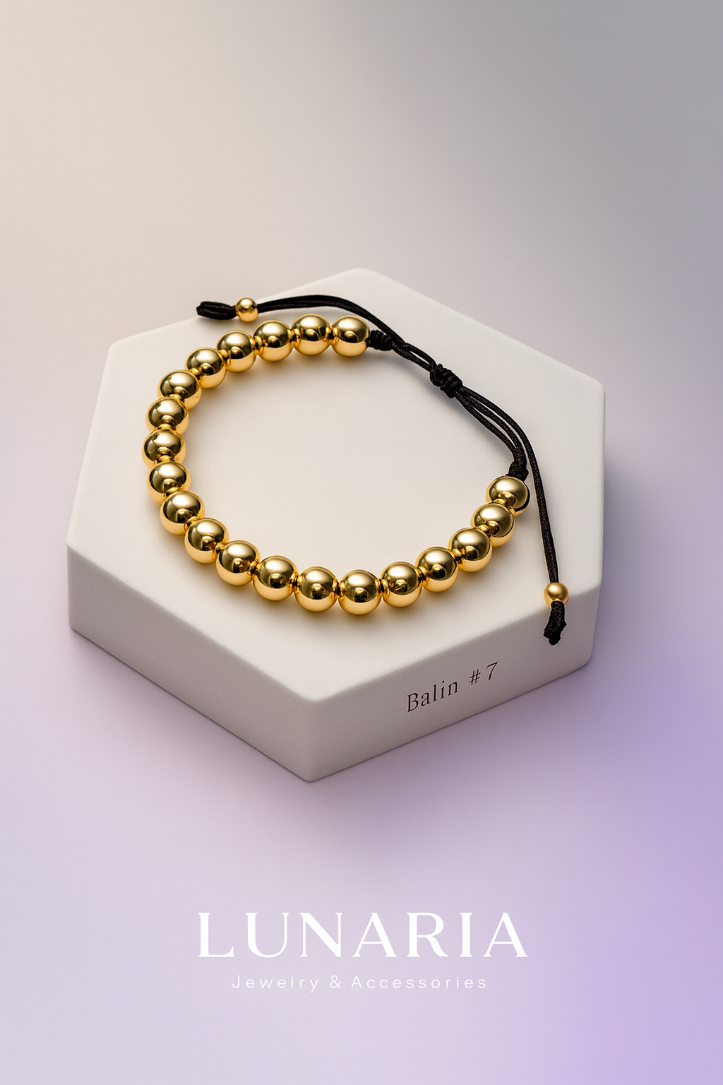 Pulsera Tejida 20 balines #7