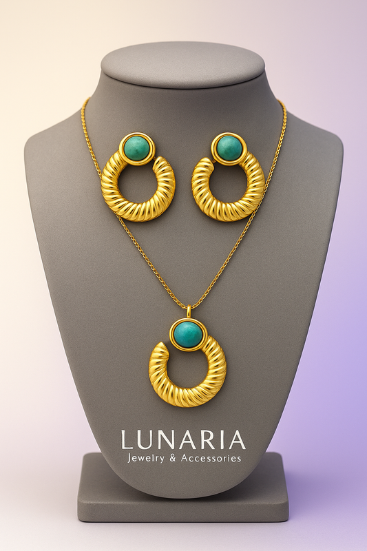 Set de Collar y aretes