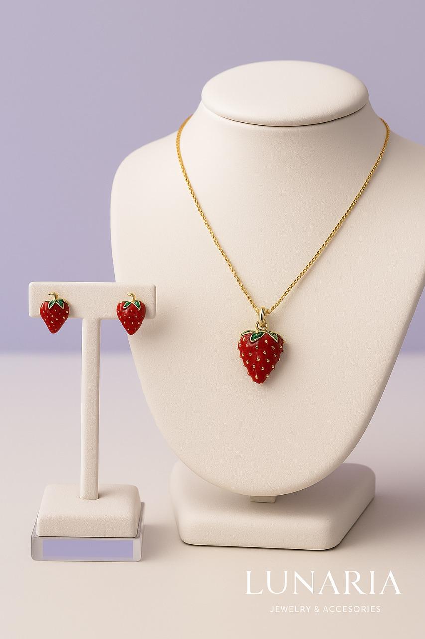 Set de Collar y Aretes