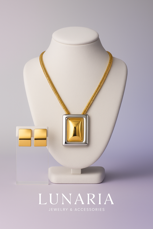 Set de Collar y aretes