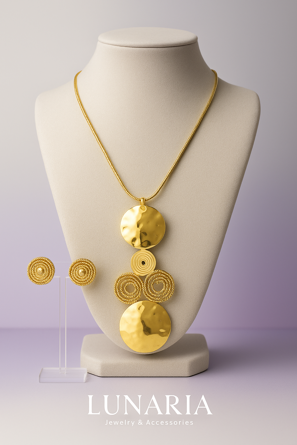 Set de Collar y aretes