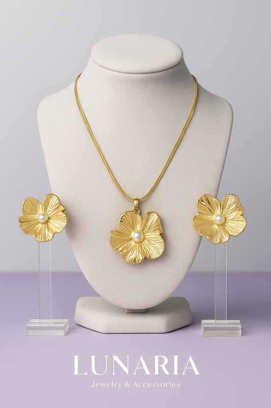 Set de Collar y aretes