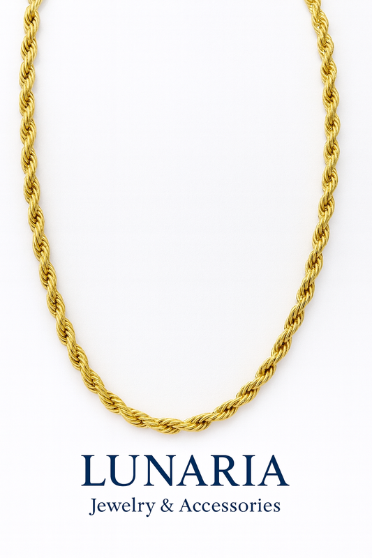 Cadena Tejido Lazo Gruesa 50 cm