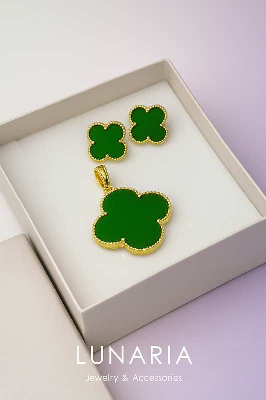 Set de Dije y Aretes