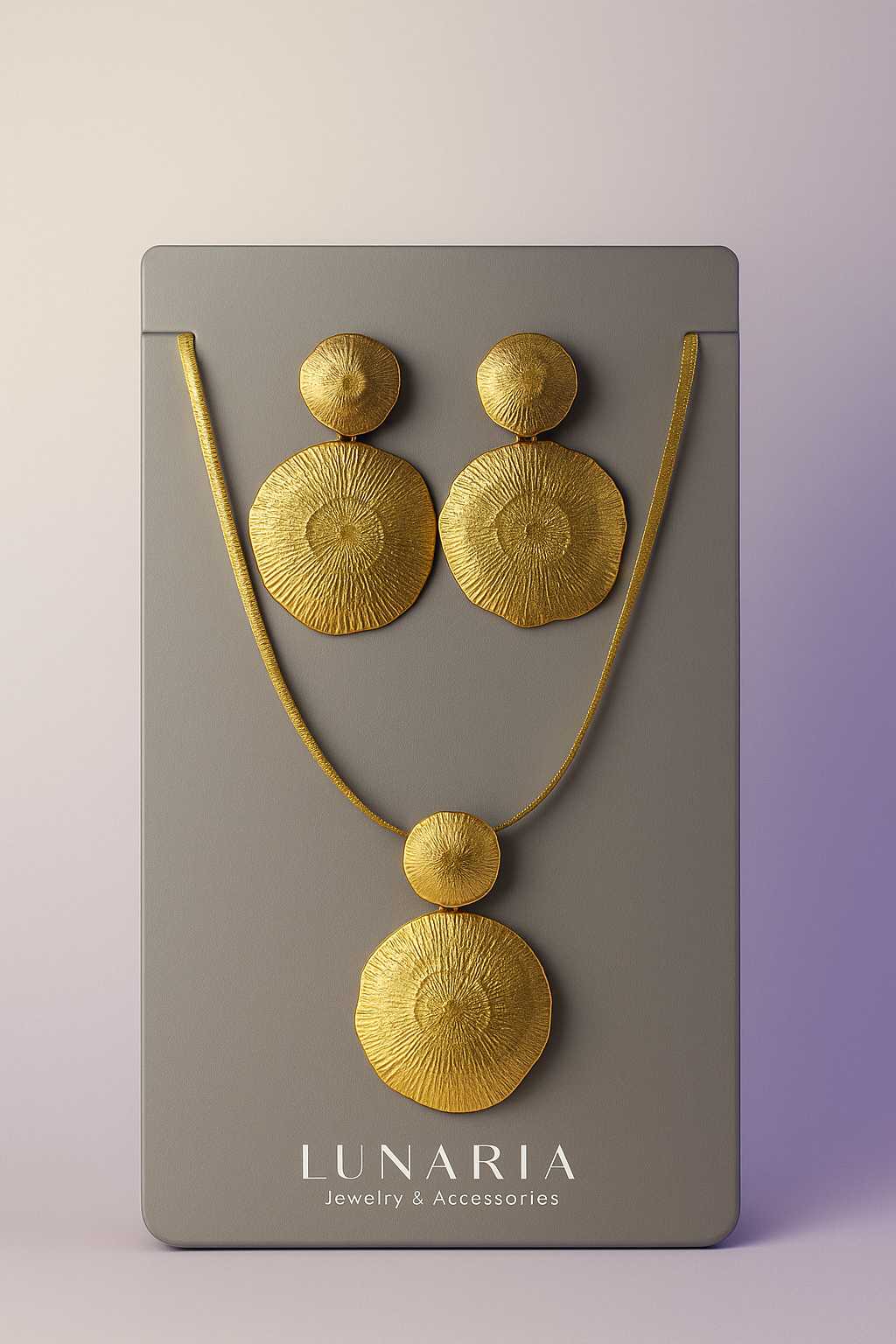 Set de Collar y aretes