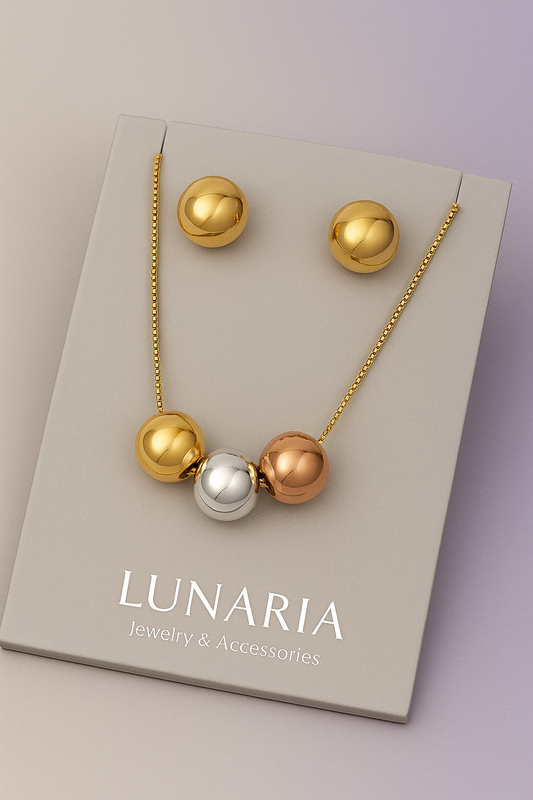 Set de Collar y Aretes