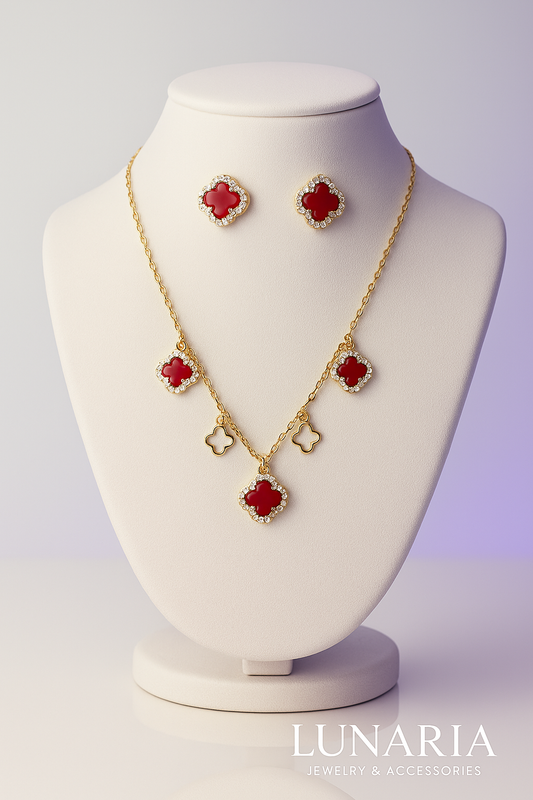 Set de Collar y Aretes