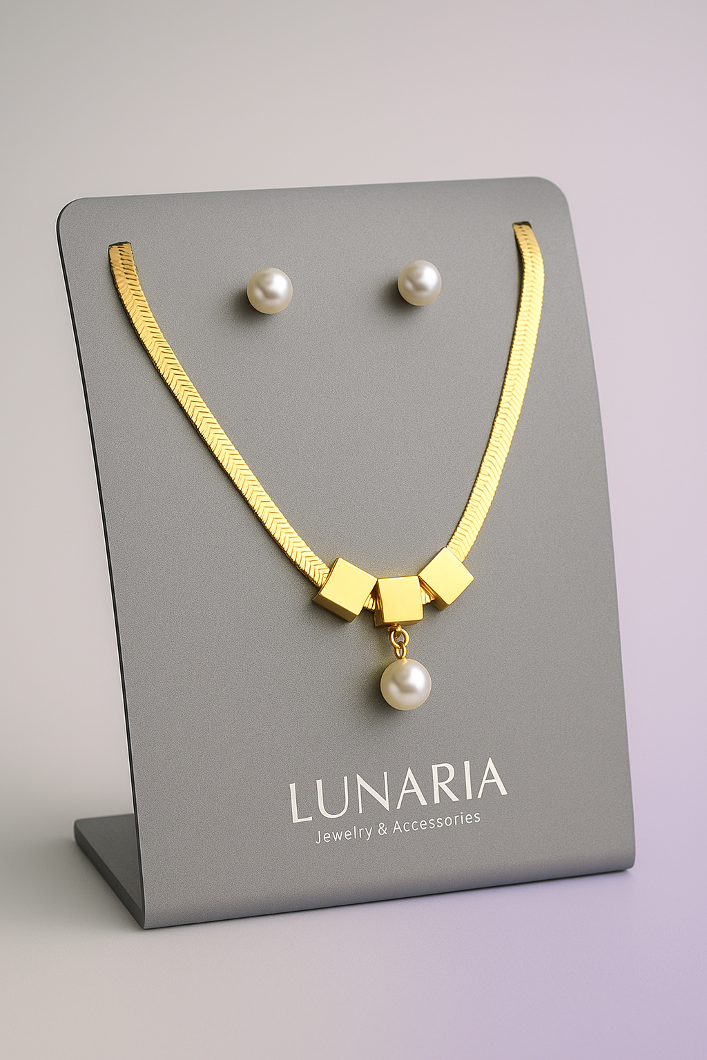 Set de Collar y aretes