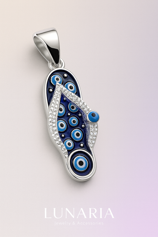 Dije Chancla de Ojos Turcos