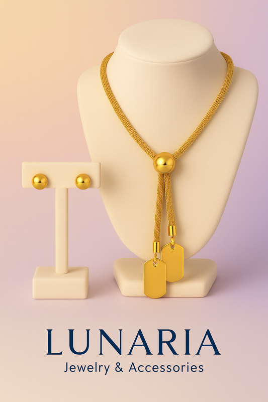 Set de Collar y aretes