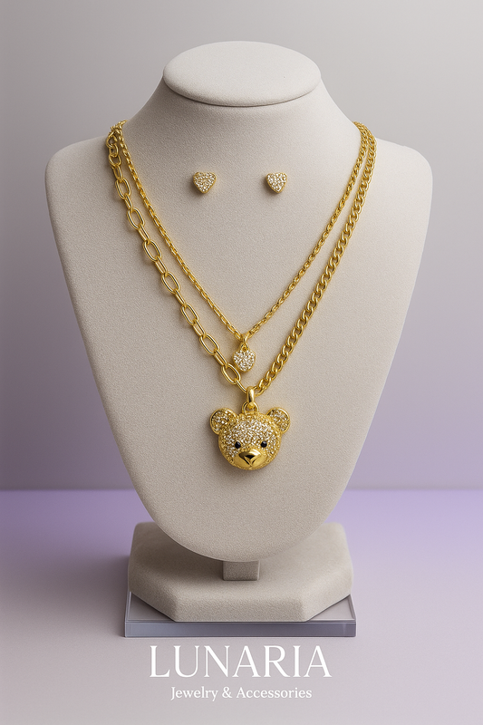 Set de Collar y Aretes