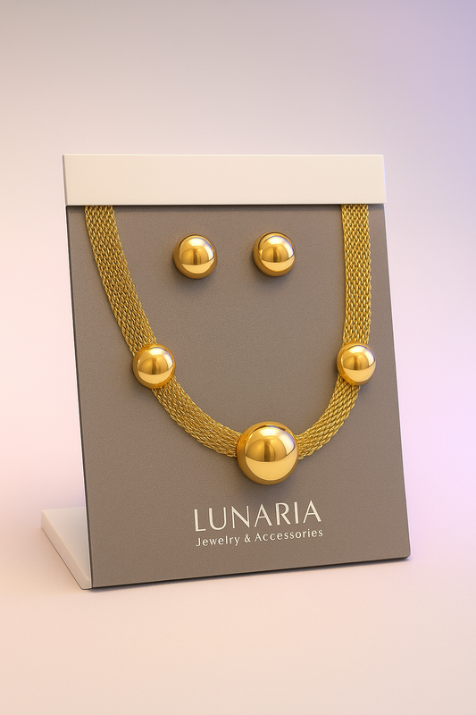 Set de Collar y aretes