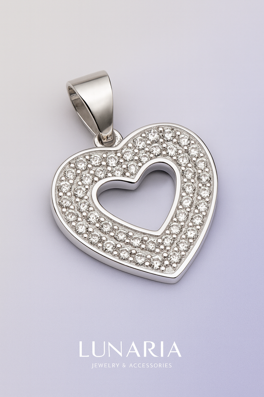 Dije Corazon Diamantado