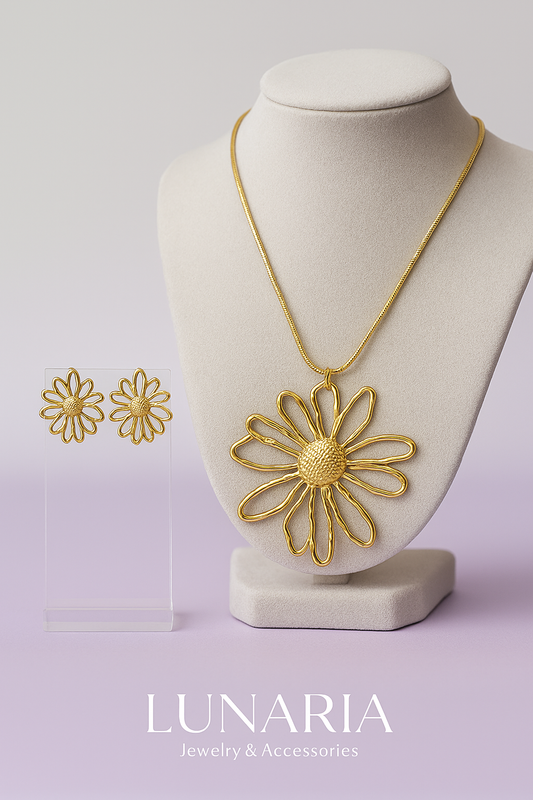 Set de Collar y aretes