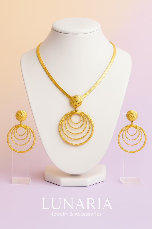 Set de Collar y aretes