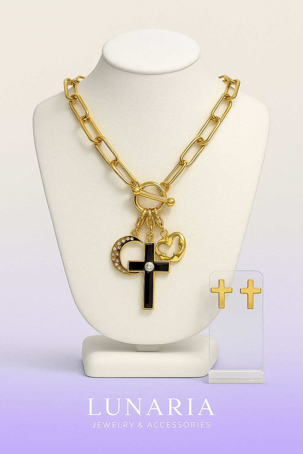 Set de Collar y aretes