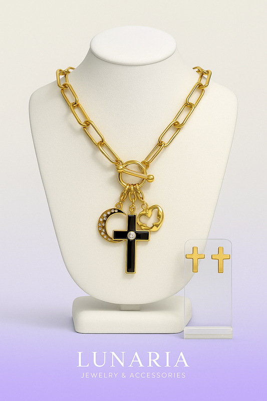 Set de Collar y aretes