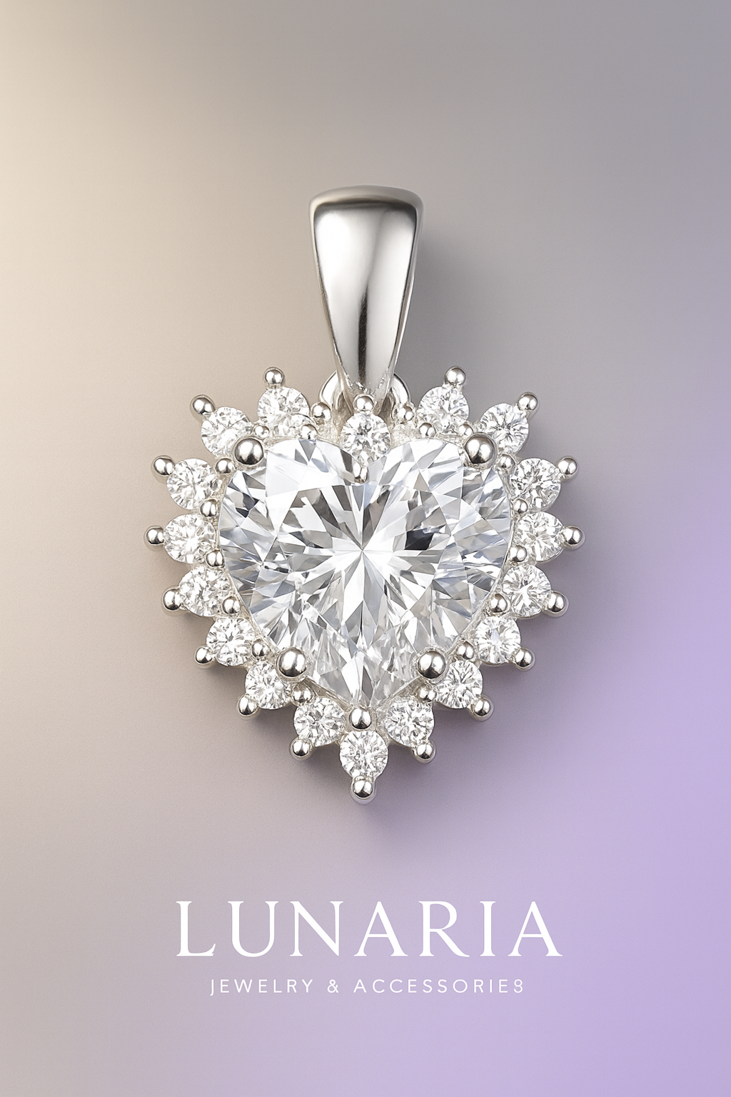 Dije Corazon Diamantado