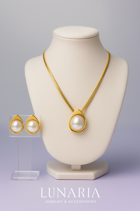 Set de Collar y aretes
