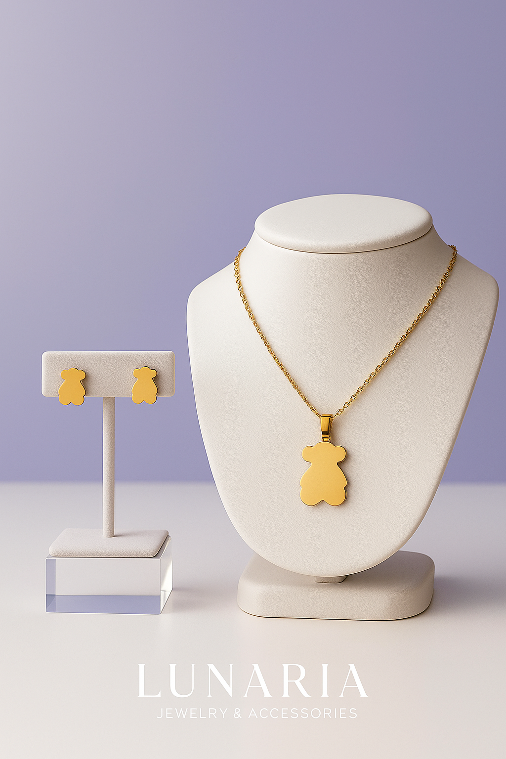 Set de Collar y aretes