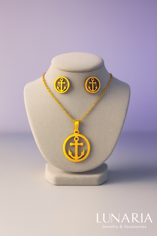 Set de Collar y aretes