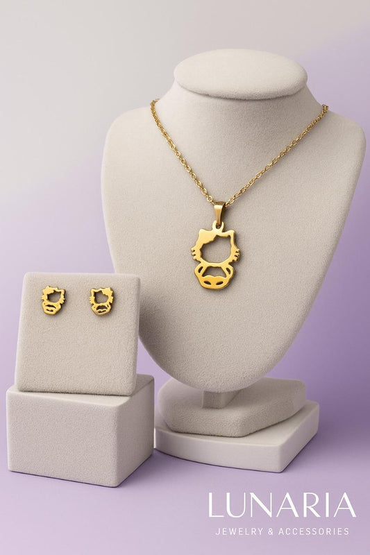 Set de Collar y aretes