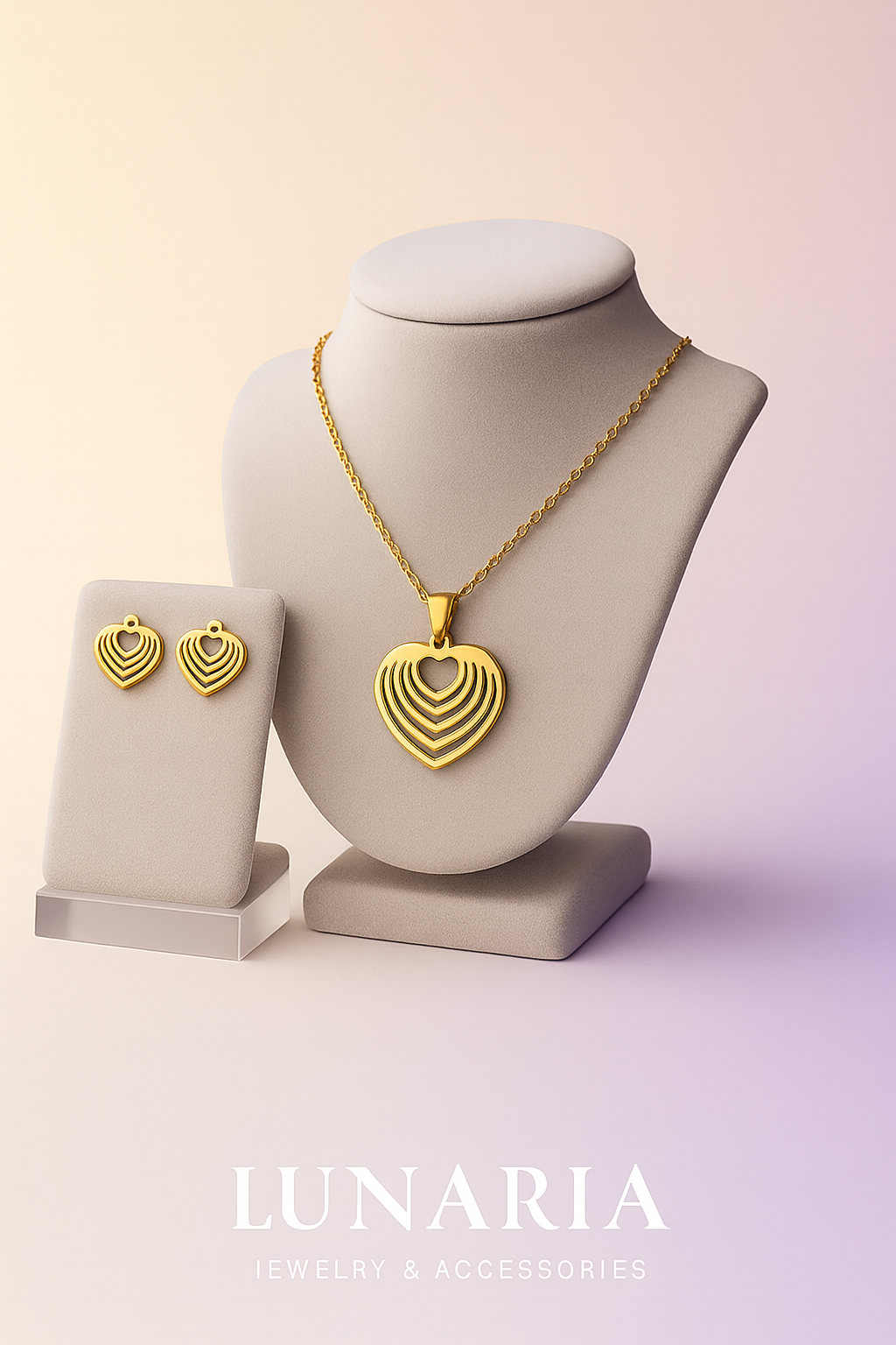 Set de Collar y aretes