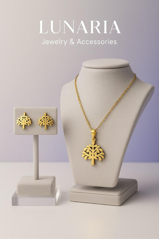 Set de Collar y aretes