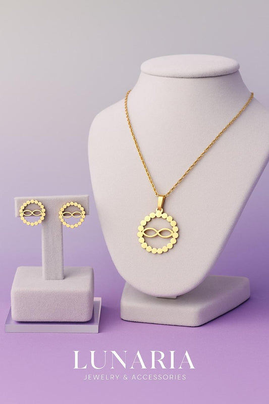 Set de Collar y aretes