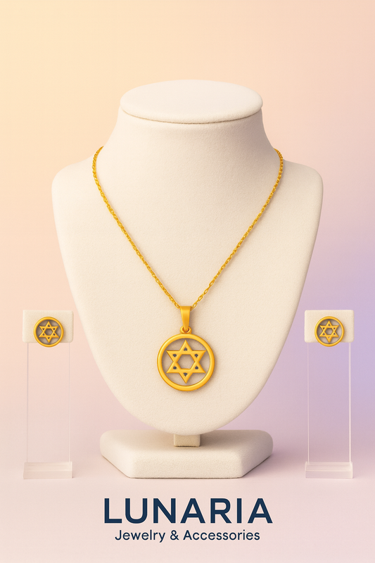 Set de Collar y aretes