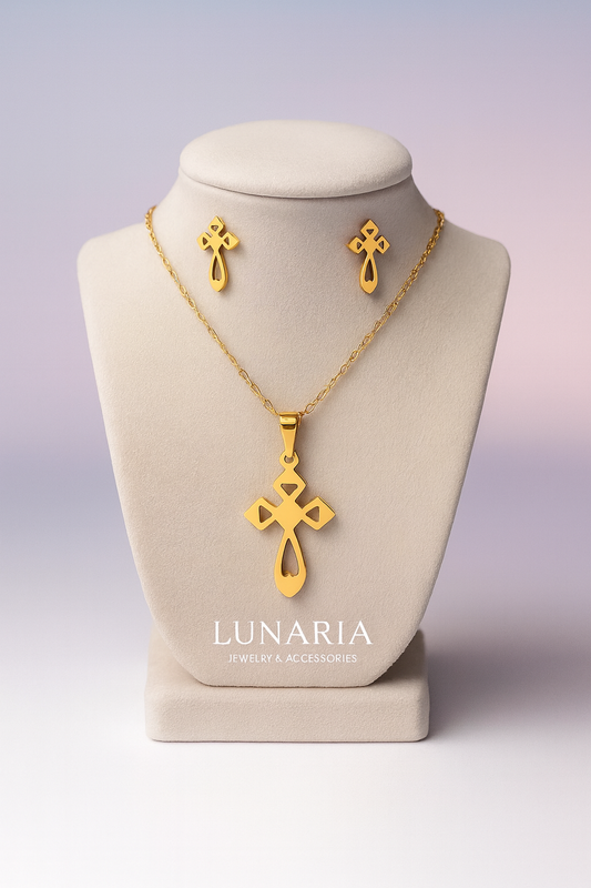 Set de Collar y aretes