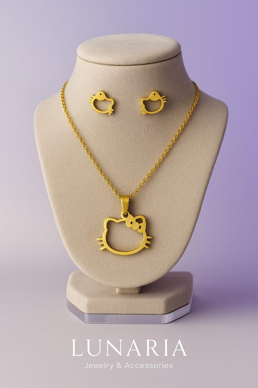 Set de Collar y aretes