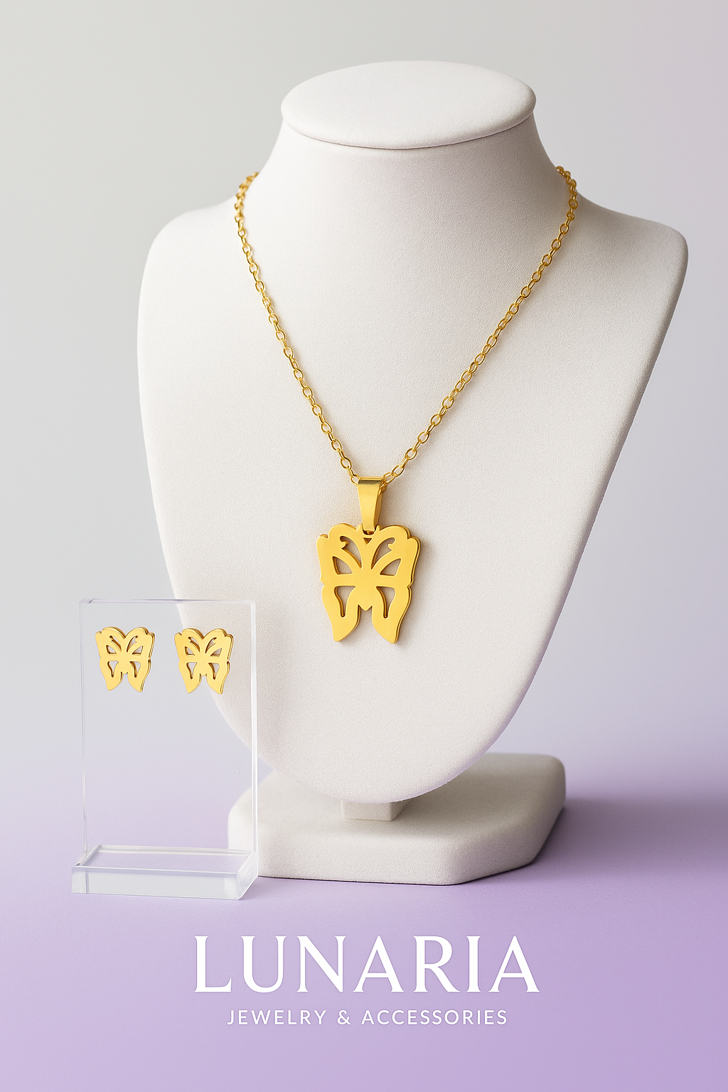 Set de Collar y aretes