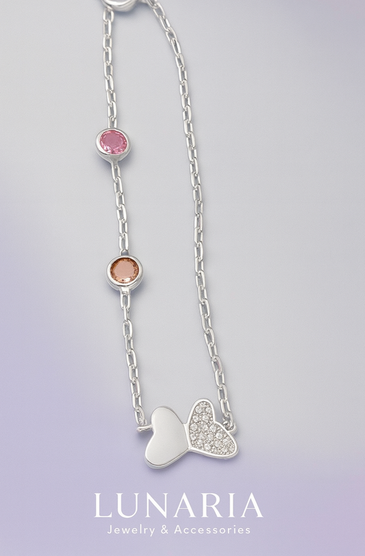 Pulsera de Mariposa Diamantada