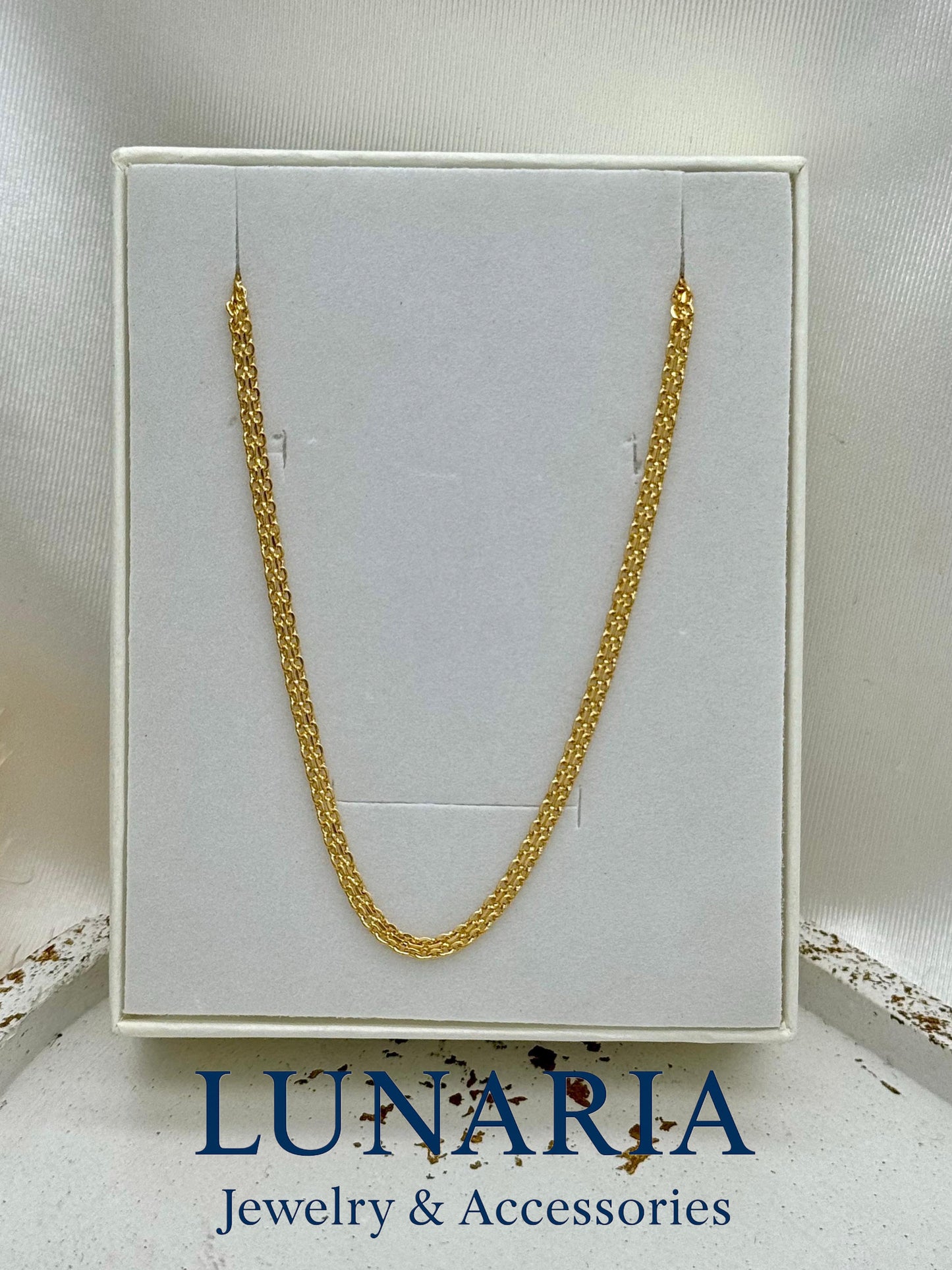 Cadena Tejido Bismark 45 cm