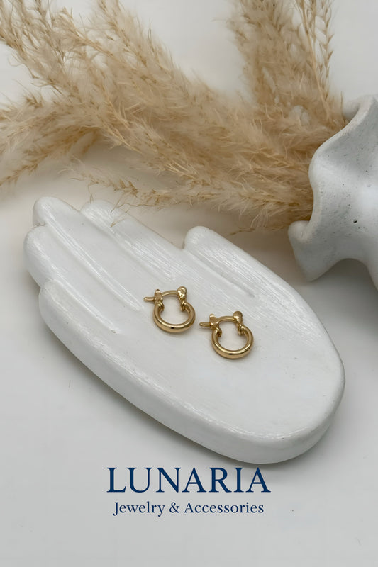 Candongas en Oro Laminado 18k