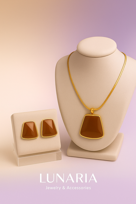 Set de Collar y aretes