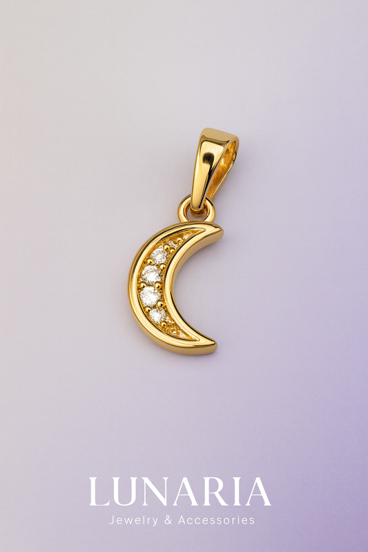 Dije de Luna Diamantada