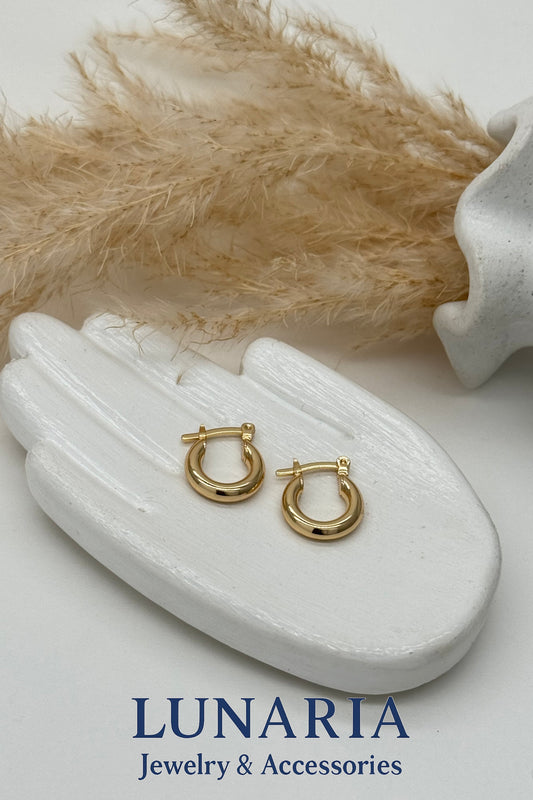 Candongas en Oro Laminado 18k