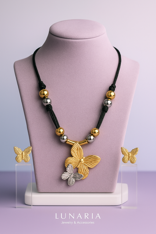 Set de Collar y aretes