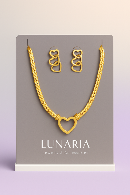 Set de Collar y aretes