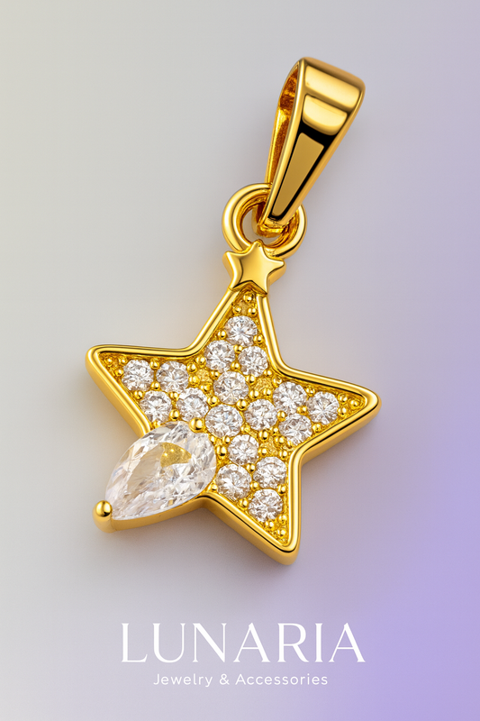 Dije Estrella Diamantada
