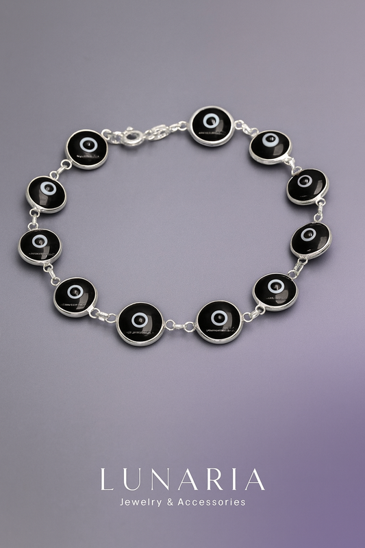 Pulsera de Ojos Turcos Negros