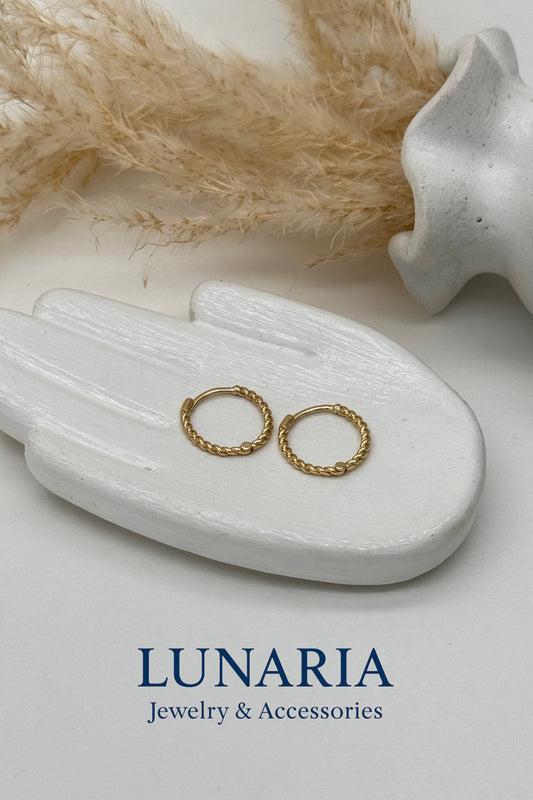 Aros en Oro Laminado 18K