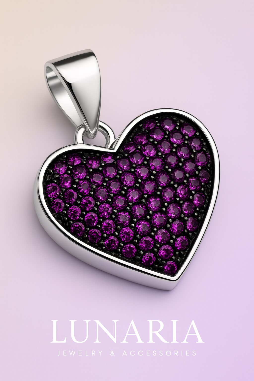 Dije Corazon Violeta