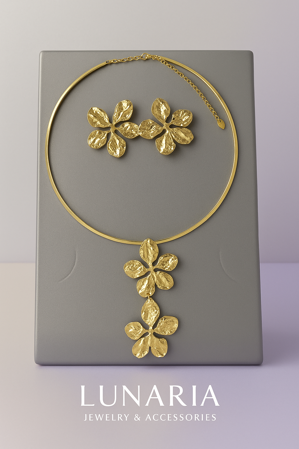 Set de Collar y aretes