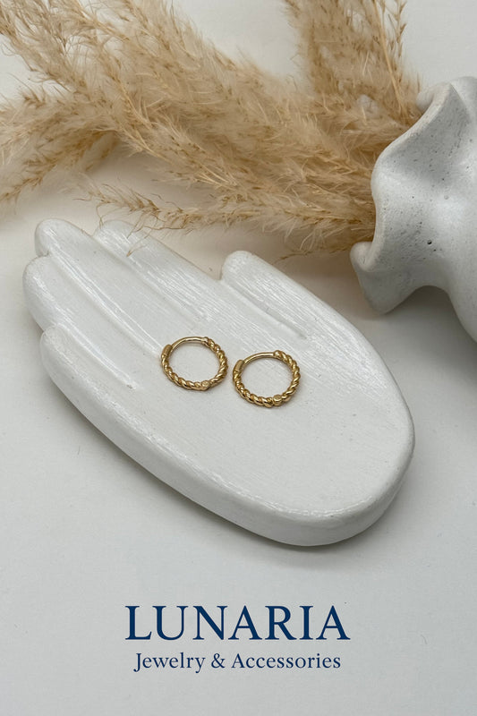 Aros en Oro Laminado 18K